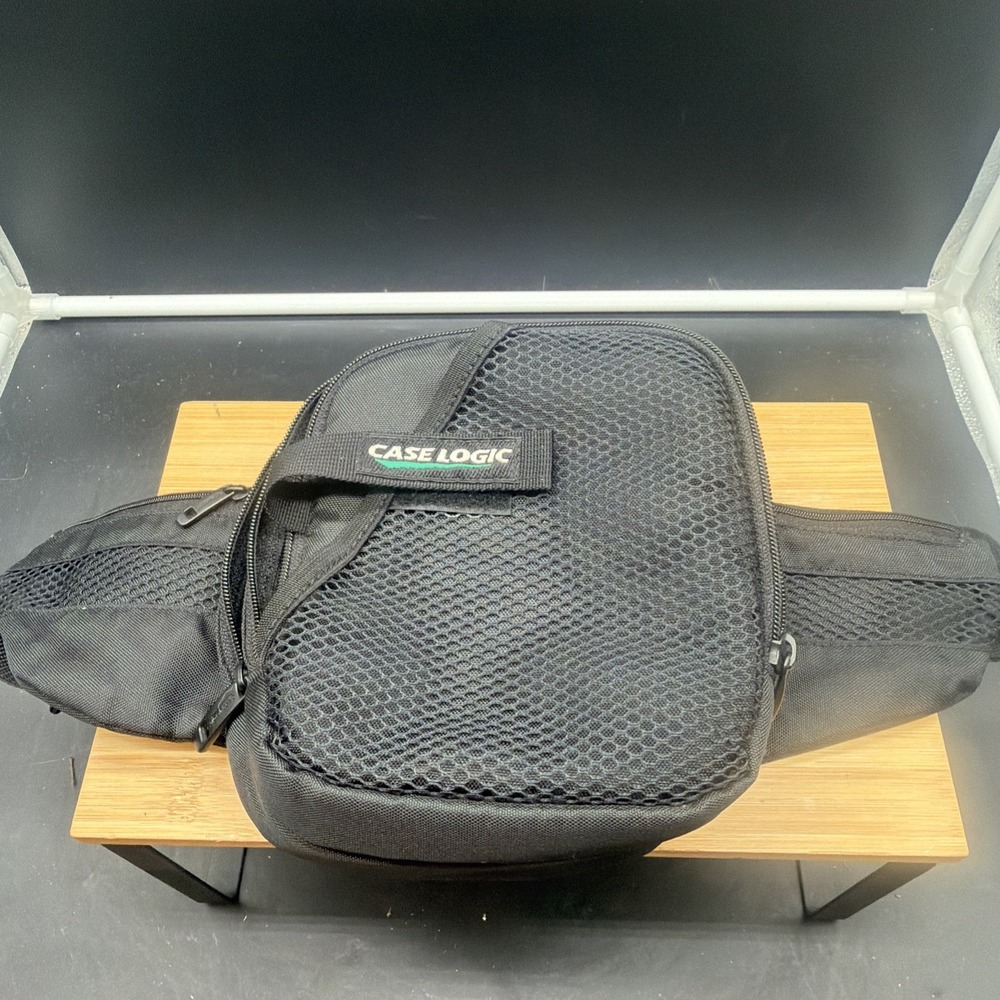 VTG Case Logic Portable CD Waist Belt Fanny Pack Tech Bag 7x7x3
